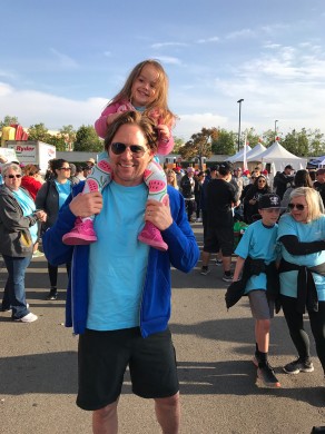 Charles Antis, Founder & CEO, with daughter Gracie at the 2017 Orange County Ronald McDonald House Walk for Kids