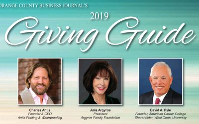 Orange County Business Journal’s 2019 Giving Guide – Faces of Philanthropy