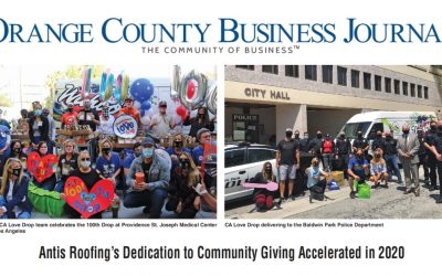 Antis Roofing’s Dedication to Community Giving Accelerated in 2020