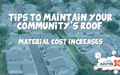 Tips to Maintain Your Community’s Roof as Material Costs Increases