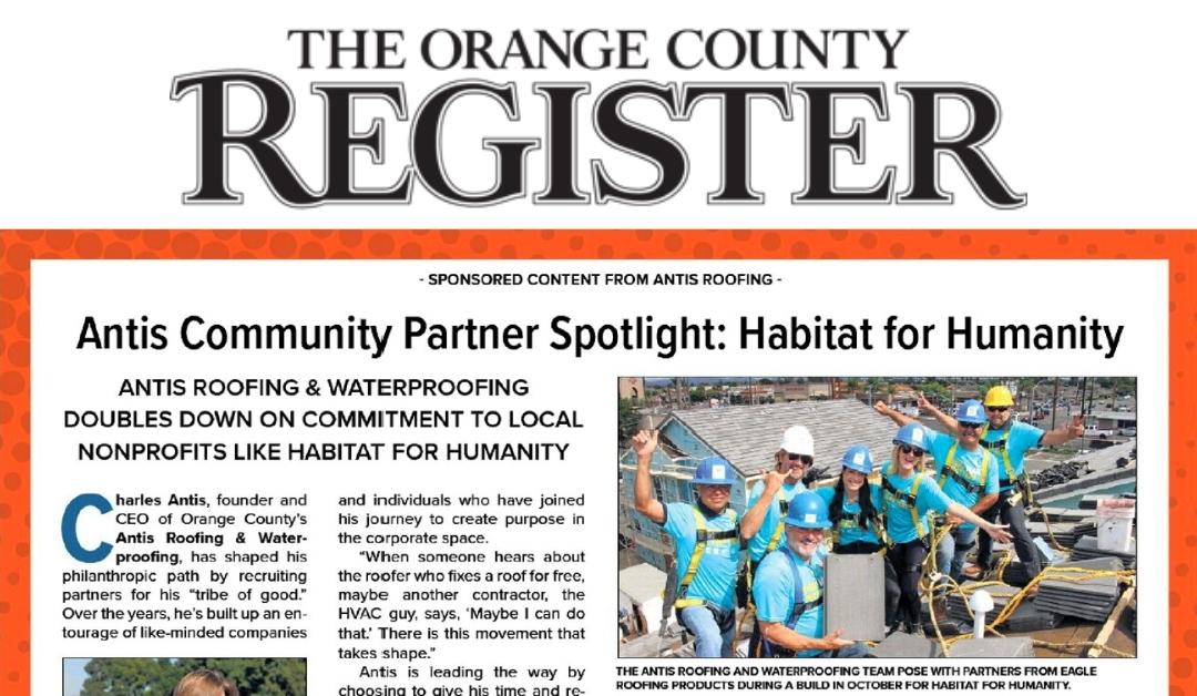 OC Register Community Partner Spotlight: Habitat for Humanity Orange County