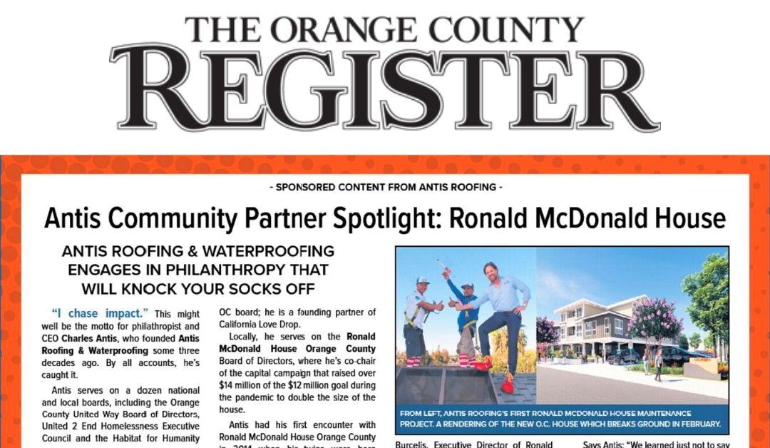 OC Register Community Partner Spotlight: Ronald McDonald House Orange County